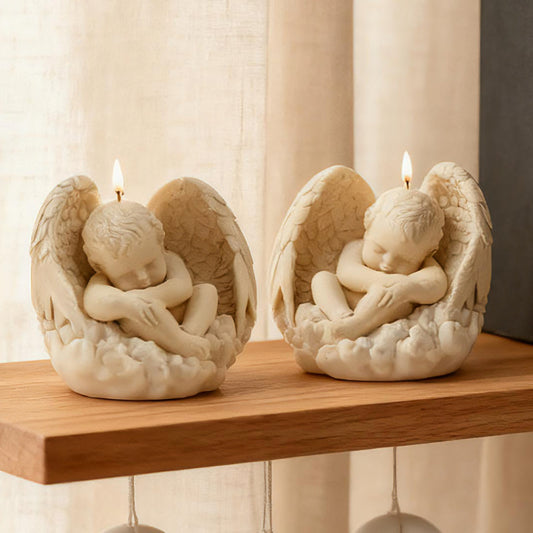 3D Baby Angel Silicone Candle Mold