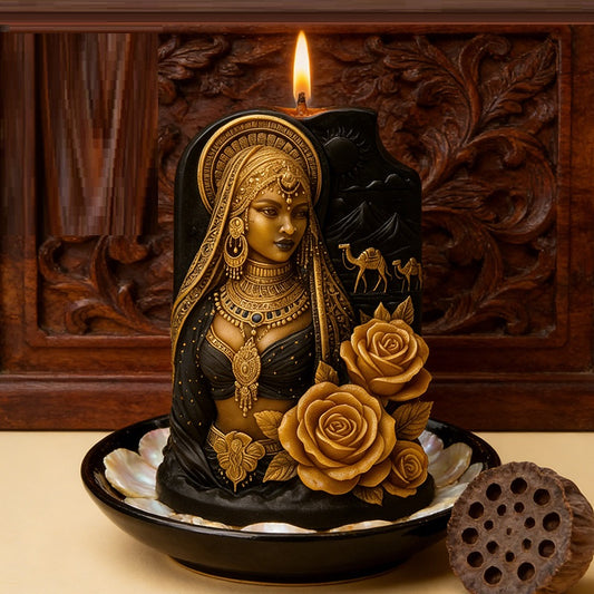 Sculptural Silicone Candle Mold