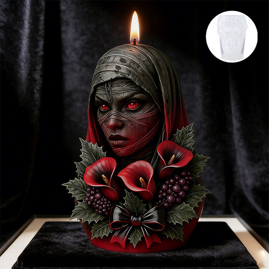 Sculptural Silicone Candle Mold