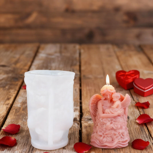 3D Mother and Angel Baby Silicone Mold