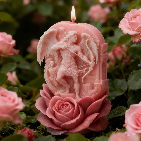 Angel Warrior Silicone Scented Candle Mold
