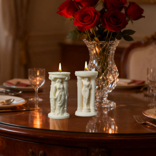 Athena Goddess Scented Candle Silicone Mold