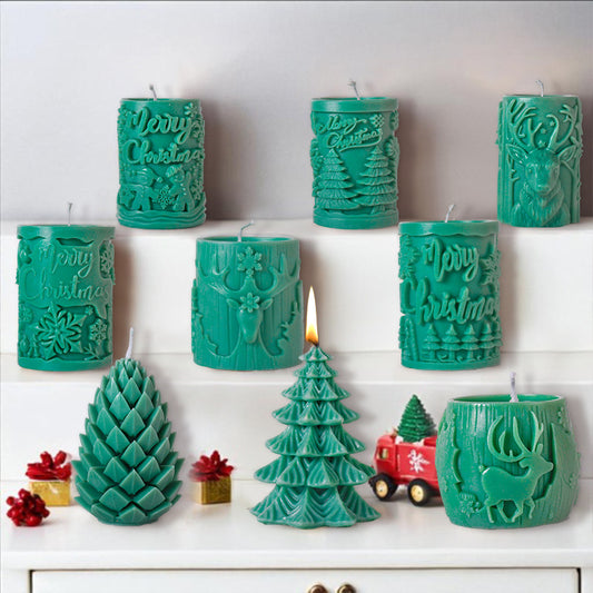 Christmas Silicone Scented Candle Mold