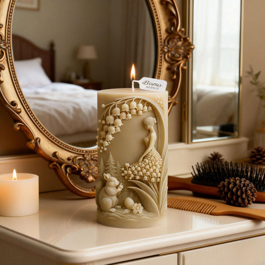 Pillar Scented Candle Silicone Mold