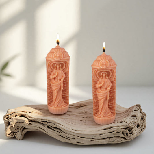 Saintess Scented Candle Silicone Mold