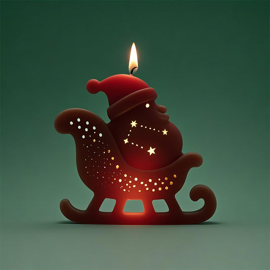 Santa Claus Scented Candle Silicone Mold