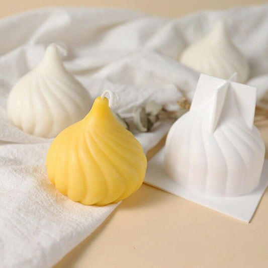 Onion Shaped Silicone Scented Candle Mold