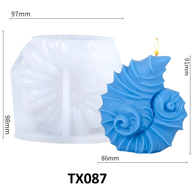 Conch Shell Scented Candle Silicone Mold