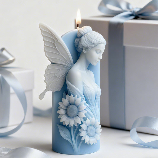 Fairy Sunflower Scented Candle Silicone Mold