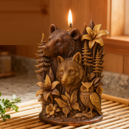 Little Bear Silicone Candle Mold