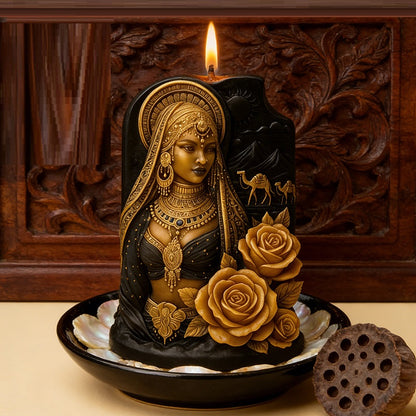 Sculptural Silicone Candle Mold