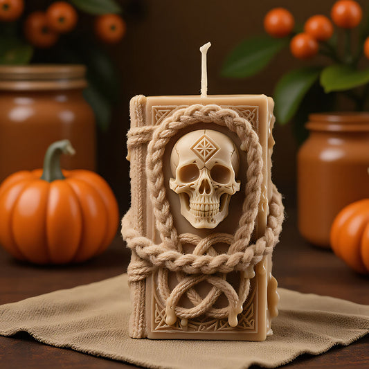 3D Skull Silicone Candle Mold