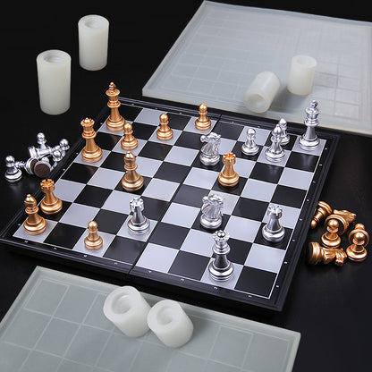 3D Chess Piece Silicone Mold for Scented Ornaments