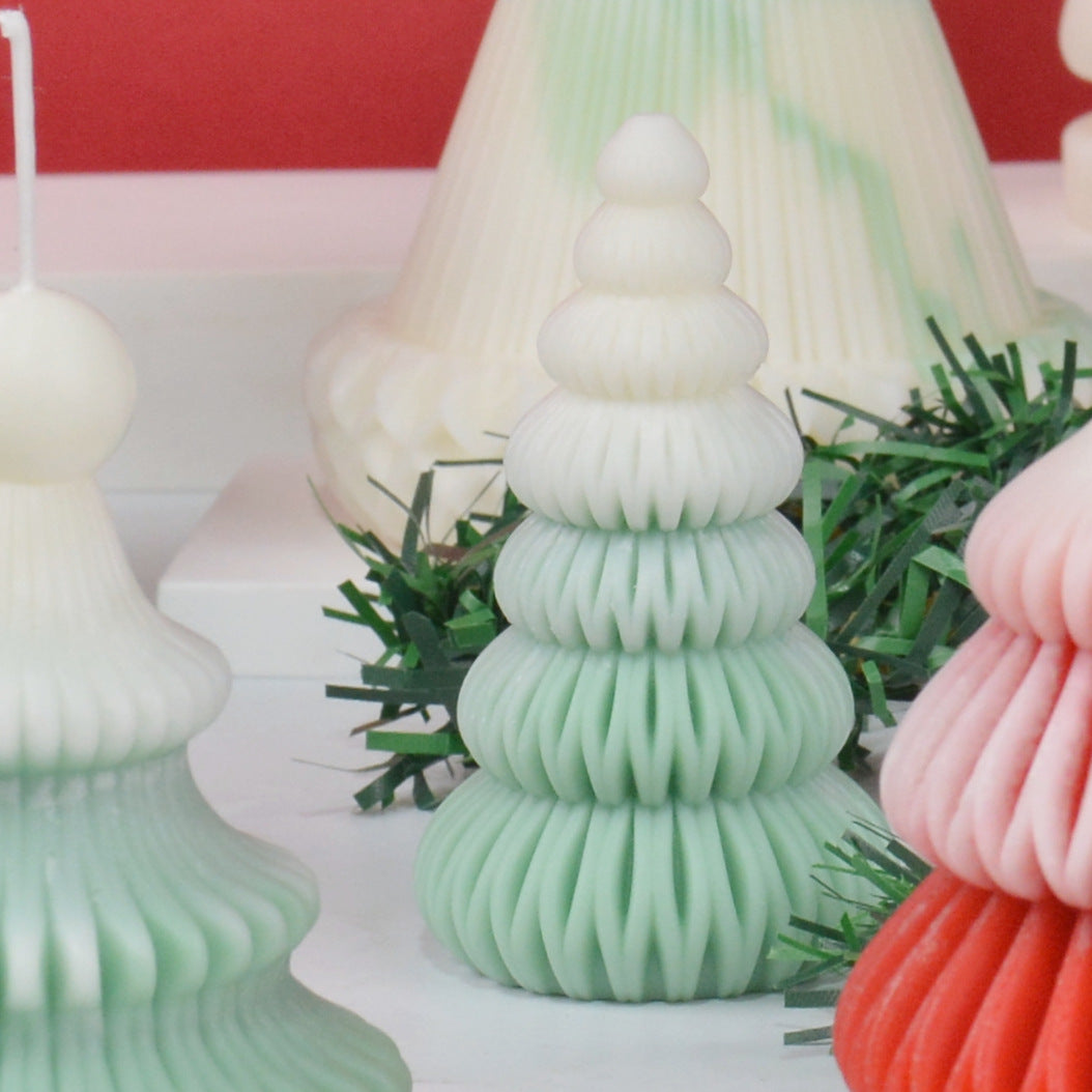 Christmas Tree Candle Silicone Mold