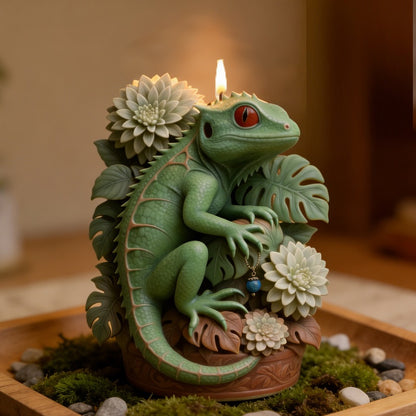 3D Lizard Silicone Candle Mold