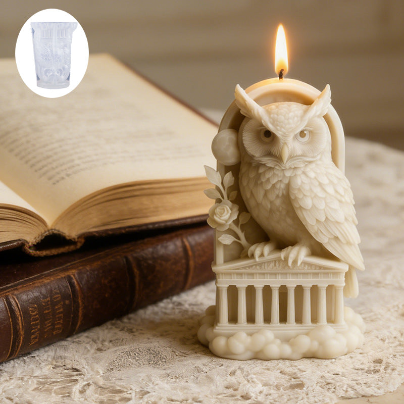 Handmade Owl Scented Candle Silicone Mold
