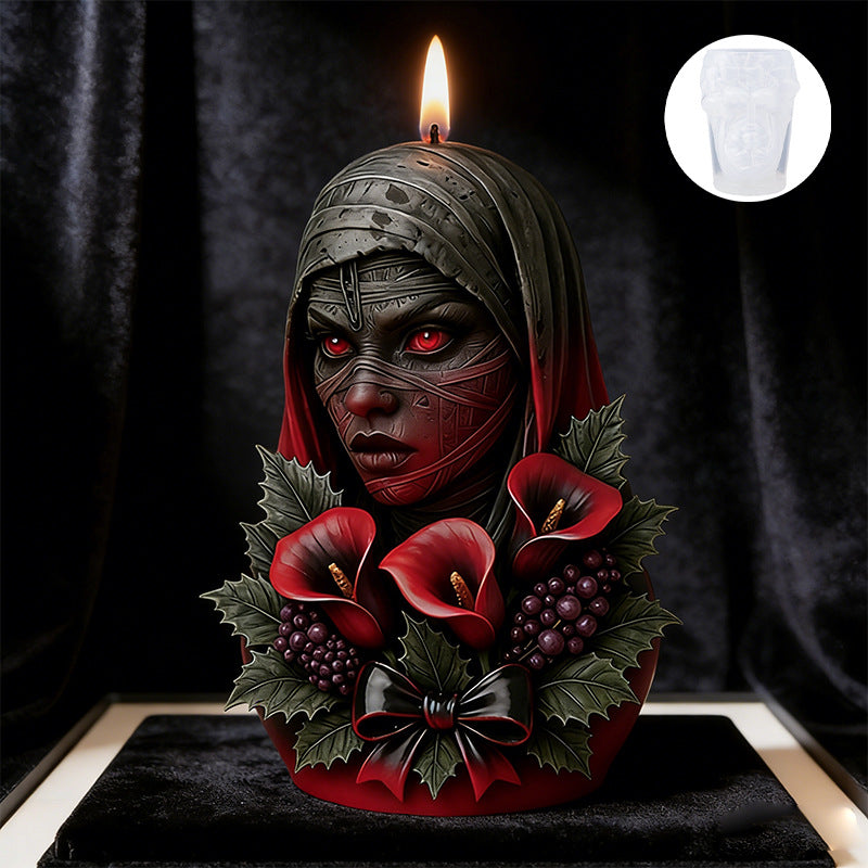 Sculptural Silicone Candle Mold