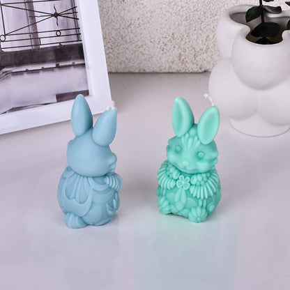 Bunny Scented Candle Silicone Mold