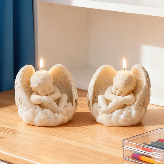 3D Baby Angel Silicone Candle Mold