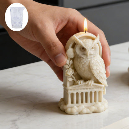 Handmade Owl Scented Candle Silicone Mold