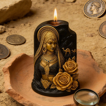 Sculptural Silicone Candle Mold