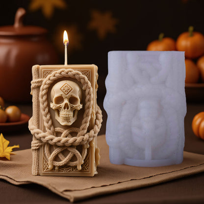 3D Skull Silicone Candle Mold