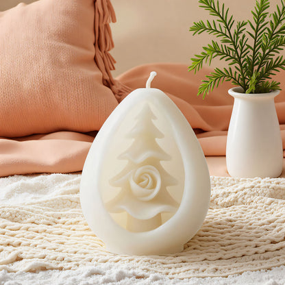 Christmas Tree Ball Scented Candle Silicone Mold