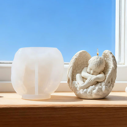 3D Baby Angel Silicone Candle Mold