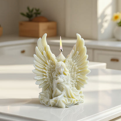 3D Angel Wings Silicone Scented Candle Mold