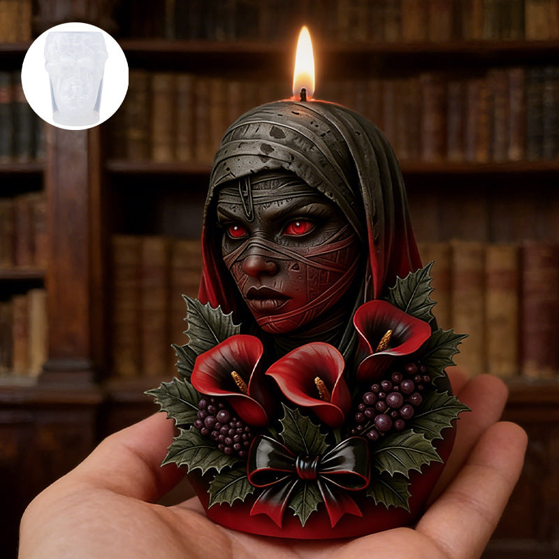 Sculptural Silicone Candle Mold
