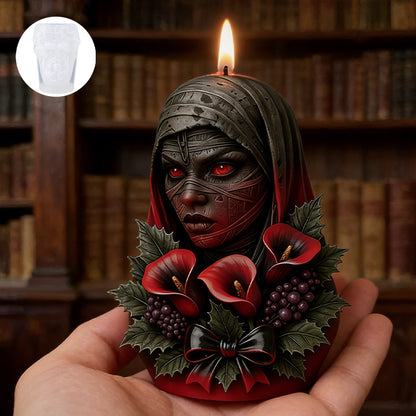 Sculptural Silicone Candle Mold