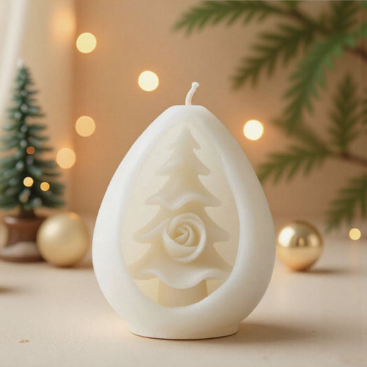 Christmas Tree Ball Scented Candle Silicone Mold
