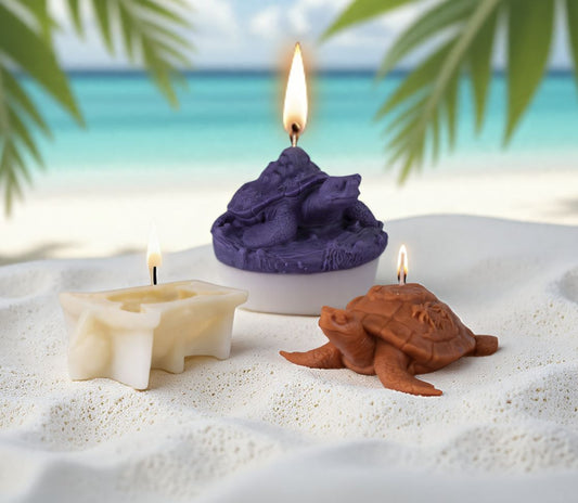 Sea Turtle Scented Candle Silicone Mold