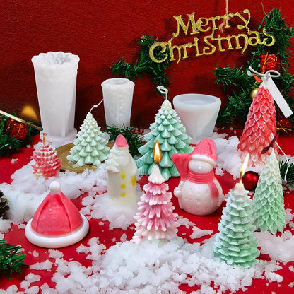 Christmas Tree Silicone Scented Candle Mold