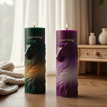 Lion King Scented Candle Silicone Mold