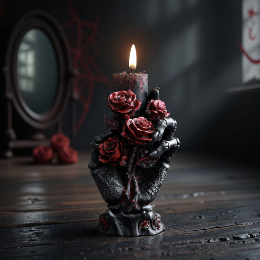 Skeleton Hand Series Scented Candle Silicone Mold