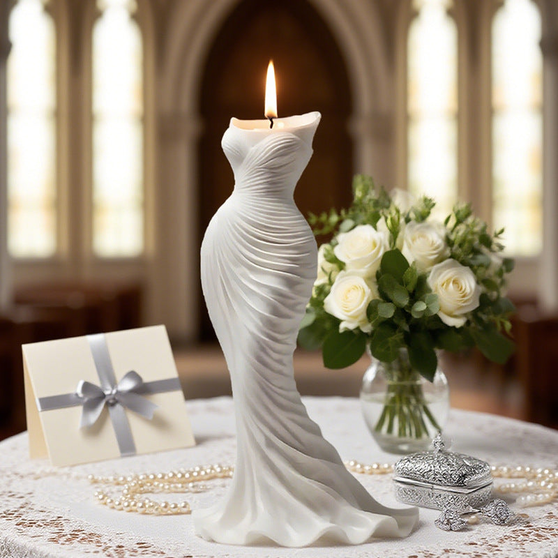 Sculptural Silicone Candle Mold