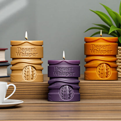Cylinder Scented Silcone Candle Mold