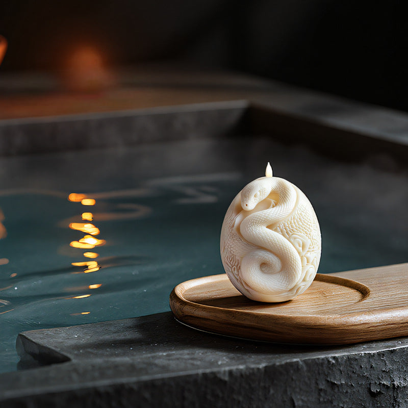 Halloween Snake Scented Candle Silicone Mold