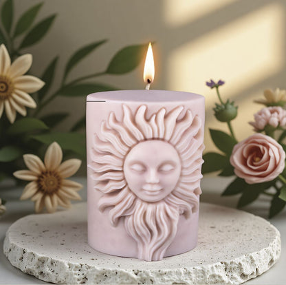 Sun Goddess Scented Candle Silicone Mold