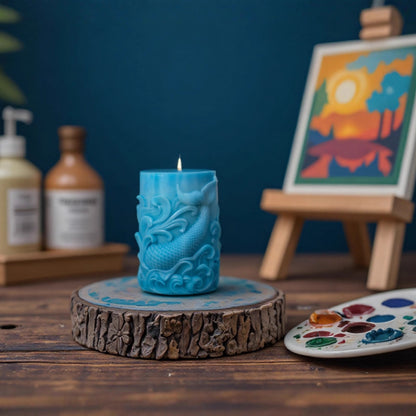 3D Marine Life Series Scented Candle Silicone Mold