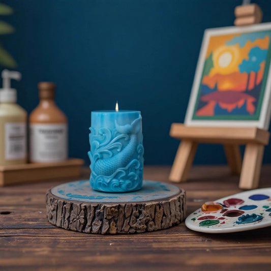 3D Marine Life Series Scented Candle Silicone Mold