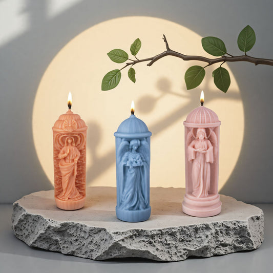 Saintess Scented Candle Silicone Mold