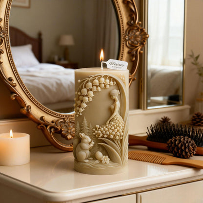 Pillar Scented Candle Silicone Mold