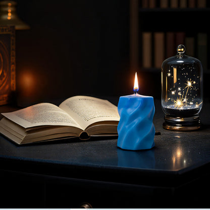 Diamond-Shaped Scented Candle Silicone Mold