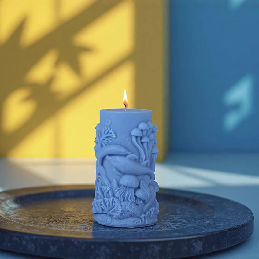 Marine Life Scented Candle Silicone Mold