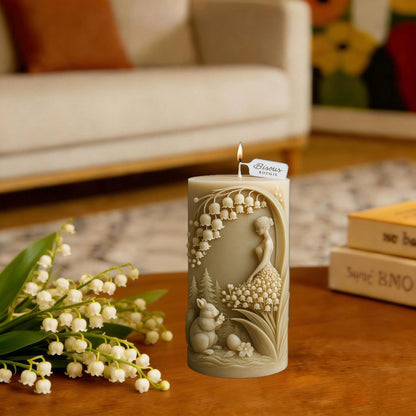 Pillar Scented Candle Silicone Mold