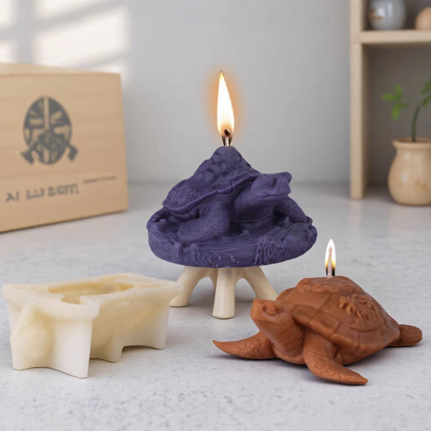 Sea Turtle Scented Candle Silicone Mold
