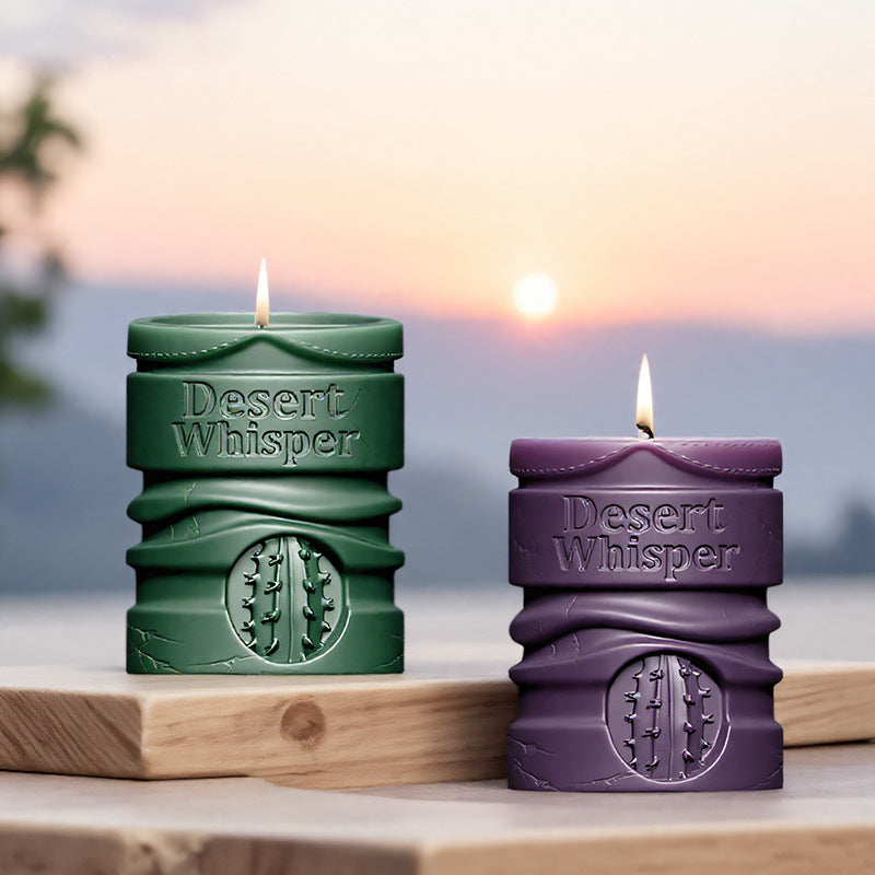 Cylinder Scented Silcone Candle Mold