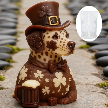 Dalmatian Dog Candle Silicone Mold